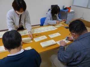 作業の様子